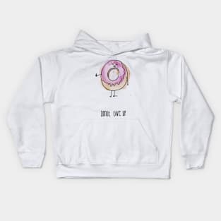 Donut Give Up Kids Hoodie